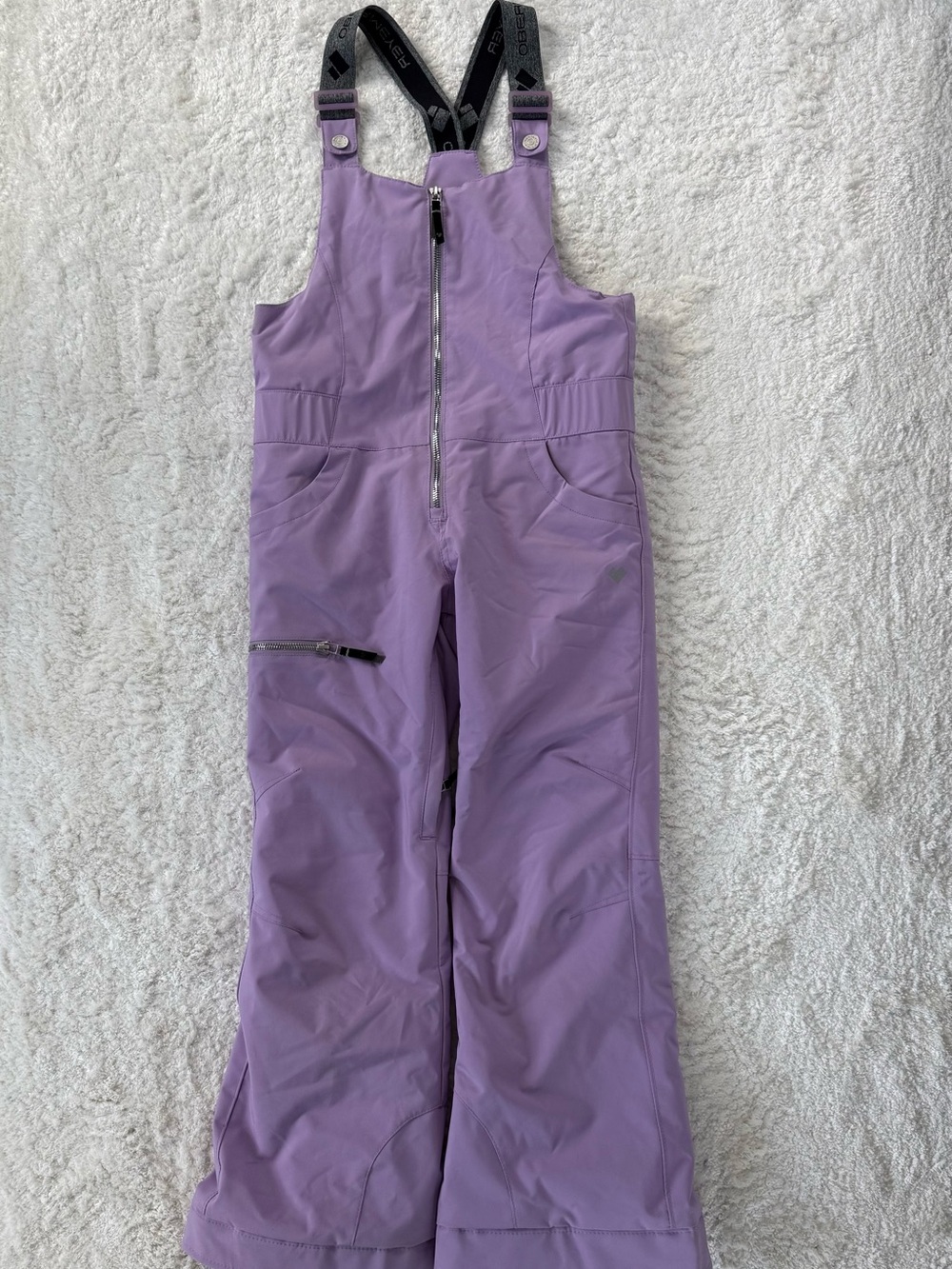 Obermeyer Kids Girls Anya Bib Pants, Wisteria, Medium (10-12 Big Kid)